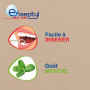 Efiseptyl - Porte-Fil Dentaire - À Partir de Paille de Blé - Goût Menthe - Facile à Insérer - Sachet Refermable - x48