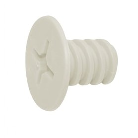 Smoby Pièce de rechange I1702002 Lot de 8 vis beiges avec filetage extérieur pour maisons de jeu Smoby cuisines