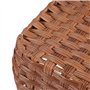 MRTURK Panier Picnic Woven Basket Storage Box Spring Picnic Basket Basket Sundry Storage Box with Handle Fruit Organizer