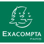 Exacompta - Réf. 31048E - Sachet de 50 pochettes perforées détachables - En Polypropylène lisse 5,5/100ème - Perforation univers