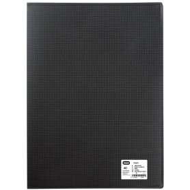 Elba Memphis Protège-documents 40 vues polypropylène opaque A3 Noir