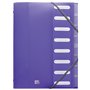 Elba Trieur A4 Assortis Lot de 12