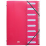 Elba Trieur A4 Assortis Lot de 12