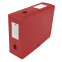 Elba 400094577 Boîte de classement à monter dos 100 mm polypropylène opaque 24 x 32 cm Rouge
