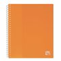 OXFORD Protège-Documents à Spirale School Life A5 80 vues / 40 Pochettes Couverture Polypro Coloris Toniques