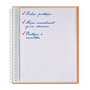 OXFORD Protège-Documents à Spirale School Life A5 80 vues / 40 Pochettes Couverture Polypro Coloris Toniques