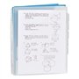 OXFORD Trieur à Spirales School Life A4 6 Compartiments Couverture Polypro Coloris Toniques