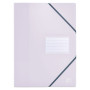 OXFORD Lot de 10 Protège-Documents avec Elastique School Life A4 160 vues / 80 Pochettes Couverture Polypro Coloris Pastels Asso