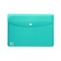 Oxford Lot de 5 pochettes en plastique transparent A6 5 couleurs