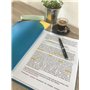 OXFORD Protège‐Documents Polyvision A4 60 vues / 30 pochettes Couverture Polypro Bleu