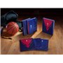 Olympiques Equipe de France Lot de 3 Classeur A4 Dos 40mm 4 Anneaux Ronds Couverture Polypro Opaque