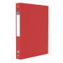 OXFORD Classeur Memphis A4 Dos 40mm 4 Anneaux Ronds Couverture Polypro Coloris Assortis