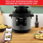 Tefal CY7788 Turbo Cuisine & Fry Multicuiseur | Autocuiseur et friteuse à air chaud | 14 programmes de cuisson automatiques | Co