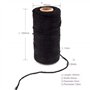 Corde de Cordon de Coton en Macramé 2mm x 100m