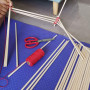 Boule de Fil de Coton, Cordon Élastique, Fil de Perles, Corde de Cordon de Coton en Macramé 2mm x 100m, 5pcs Corde de Coton Tors