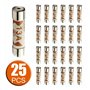 insert de fusible 25 pièces 13A fusibles domestiques fiche su