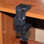 1 Support De Lampe De Bureau En Porte-à-faux, Support En Plastique Avec Clip Fixe Antidérapant En Forme De C For Lampe De Table
