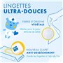 Mixa Lingettes Bébé à l’eau Thermale 4x48