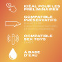 DUREX Lot de 3 Gels Lubrifiants Intimes - Gel De Massage 2 en 1 Ylang Ylang 200ml - Perfect Gliss Lubrifiant Anal 100ml - Hot Ge
