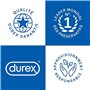 Durex - Lot de 24 Préservatifs Pleasure Me - Texture Ultra Perlés