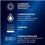 DUREX - Lot de 2 boîtes de Préservatifs - Sexy Fraise x12 et Orgasm'Intense x10