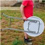 Table mange debout pliable diamètre 60cm hauteur 110cm - Table haute pliante de bar - Plateau résine Structure Acier laquée