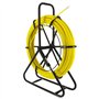 Aiguille tire fil sur dévidoir - 6mm - longueur 100m - Tire câble électricien Fibre de verre