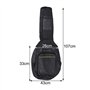 LOVSSU Sac De Guitare Housse de Guitare Acoustique avec Rembourrage en éponge de 41 Pouces et 0,25 Pouce, résistante à l'eau, Do