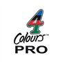 BIC Lot de 3 Stylos bille 4 COLOURS PRO Noir Pointe Moy. 4 Couleurs classiques