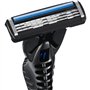 BIC Hybrid 3 Flex Recharges de Lames de Rasoir pour Homme - 3 Lames Mobiles Nanotech en Titane avec bande lubrifiante - Boîte de