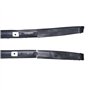 ZXHHXEB Voiture Toit Étagère,pour Mazda cx-3 2017-2018 Aluminium Croix Barres Balustrade Transporteur, Charger Transporteur, Voy
