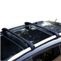 ZXHHXEB Voiture Toit Étagère,pour Toyota RAV4 2013-2018 Aluminium Croix Barres Balustrade Transporteur, Charger Transporteur, Vo