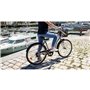 Hapo-G - Panier Avant Vélo Acier 20L Noir ? Fixation Fixe - Dimensions 32 x 25 x 25 cm - Panier pour Potence de diamètre 25,4 mm