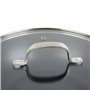 Sitram 715708 Sauteuse Aluminium Recyclé Ø 26 cm H 7 cm Vert Metallisé Revêtement intérieur sans PFOA - Poignées en Inox Riveté,