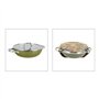 Sitram 715708 Sauteuse Aluminium Recyclé Ø 26 cm H 7 cm Vert Metallisé Revêtement intérieur sans PFOA - Poignées en Inox Riveté,