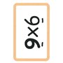 Ducale - Cartatoto Multiplications - Jeu de Cartes éducatif pour Enfants - Apprendre en s'amusant - dès 6 Ans, d'or