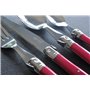 Laguiole Production - Ménagère 24 pièces - Set de Couverts de Table Acier INOX et ABS pour 6 Personnes - Présentation Coffret Ca