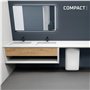 Rowenta Extreme Dry Compact, Déshumidificateur, Performant (14L/jour), Séchage rapide du linge, Suivi facile de l'humidité, DH52