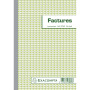 Exacompta - Réf. 3278AE - 1 Manifold FACTURES - avec mention TVA - 50 feuillets numérotés et autocopiants - duplicatas (1 origin