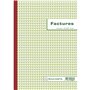 Exacompta - Réf. 3288AE - 1 Manifold FACTURES - avec mention TVA - 50 feuillets numérotés et autocopiants - triplicatas (1 origi