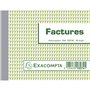 Exacompta - Réf. 13274E - 1 Manifold FACTURES - 50 feuillets numérotés et autocopiants - duplicatas (1 original + 1 copie) - for