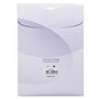 Exacompta - Réf. 42543E - Paquet de 25 plats translucides en PVC 20/100ème cristal lisse pour couvertures transparentes - permet