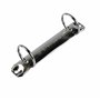 Exacompta - Réf. 51092E - Classeur semi-rigide PP Crystal - 2 anneaux ronds diamètre 25 mm - Dos 35 mm - Dimensions extérieures 