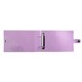 Exacompta - Réf. 52990E - 1 classeur semi-rigide PP Ellipse - 2 anneaux ronds diam.30 mm - Dimensions extérieures : 16 x 26,5 cm
