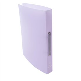 Exacompta - Réf. 54975E - 1 classeur semi-rigide PP Chromaline - 2 anneaux ronds diamètre 30 mm - Dos 40 mm - Dimensions extérie