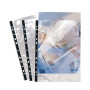 Exacompta - Réf. 5900E - Boîte de 100 pochettes perforées en Polypropylène lisse haute résistance - Epaisseur 9/100ème - Perfora