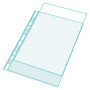 Exacompta - Réf. 5900E - Boîte de 100 pochettes perforées en Polypropylène lisse haute résistance - Epaisseur 9/100ème - Perfora