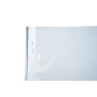 Exacompta - Réf. 5990E - Sachet de 10 pochettes perforées Polypropylène lisse - Epaisseur 9/100ème - Perforation universelle 11 