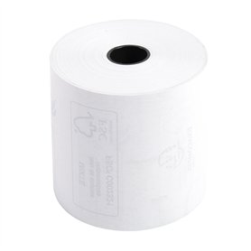 Exacompta - Réf. 40347E - Paquet de 10 bobines pour tickets de caisse et carte bancaire 57x60 mm - 1 pli thermique 55g/m² sans B