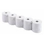 Exacompta - Réf. 40347E - Paquet de 10 bobines pour tickets de caisse et carte bancaire 57x60 mm - 1 pli thermique 55g/m² sans B